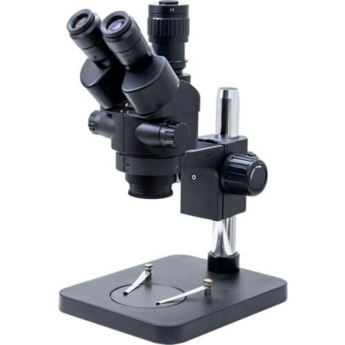 Kailiwei 7X-45X HD Factory Direct Sale Universal Stereo Trinocular Microscope For Phone PCB CPU Soldering Watch