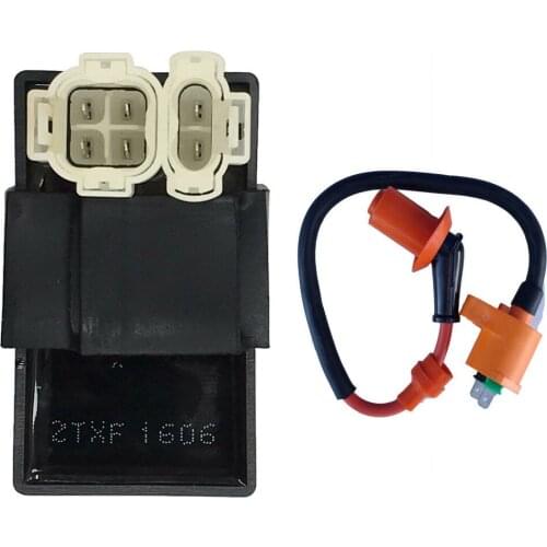 Racing Ignition Coil 6 pin CDI Box Kit Honda Foreman 400 450 TRX400 450 FourTrax