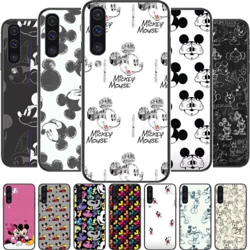 Personality Mickey Phone cover hull For SamSung Galaxy S 8 9 10 20 21 S30 Plus Edge E S20fe 5G Lite Ultra black soft