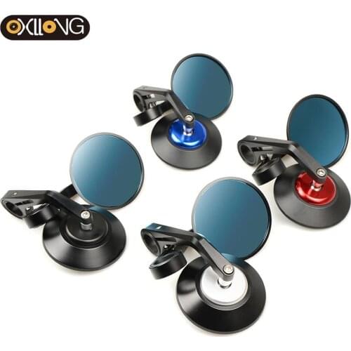 Motorcycle Bike 7/8'' 22mm Bar End Side Rear View Mirror For BMW Ducati Aprilia Victory honda CBR650R CB650R CBR125R
