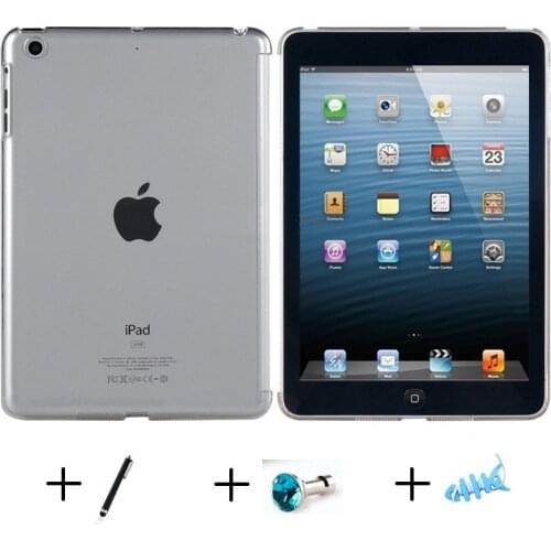 QUWIND Clear Crystal Transparent Soft TPU Case For iPad Mini 1 2 3 4