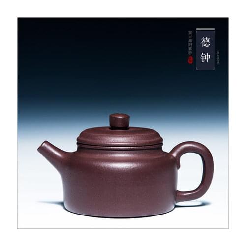 210ml Yixing Zisha tea pots original pure handmade purple clay teapot Kung Fu tea kettle authentic purple mud tea pot