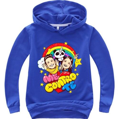 2-15Y 2019 YouTube Me Contro Te Hoodie Kids Anime Hoodies Teenager Boys Sweatshirts Toddler Girls Headwear Hip Hop Clothing