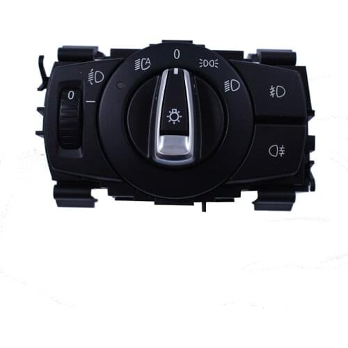 Car Headlight switch for BMW 3 series X1 318 320 325 330 335 E92 E90 head light buttons replacement front light adjust switch