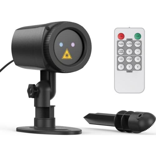 Christmas Laser Projector Light Star Stage Effect Light with Timer Waterproof Party Holiday Lighting Garden Christmas Decoration