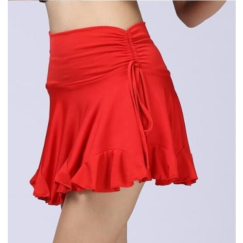 Hot sale Women skirt Latin Dance clothe casual square skirt with Leggings