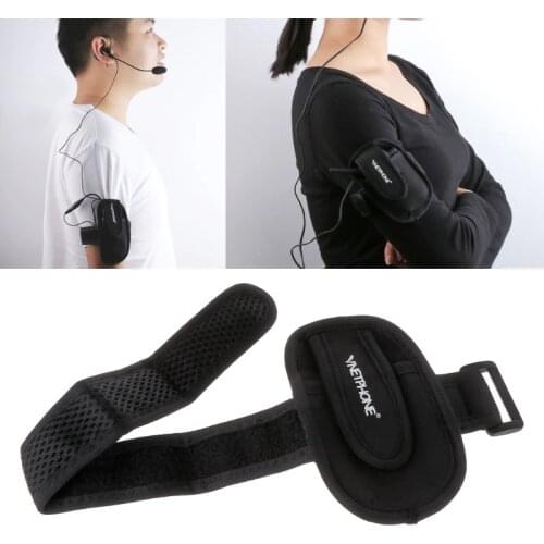 Referee Interphone Armband Bag Headset Armlet Headset Rider Portable Bag Case