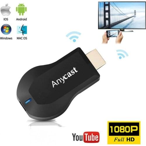 M9 Plus TV Stick 1080P Full HD WiFi HDMI-compatible Anycast For Airplay DLNA Display Dongle Receiver Wireless Miracast