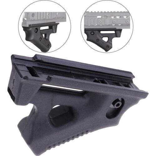 Tactical Paintball Airsoft Rvg Style Front Vertical Grip for Airsoft BB AirGun1913 rail Polymer grip for 20mm Picatinny Rail 1Pc