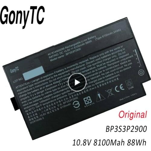 BP3S3P2900 Genuine Original 88Wh Laptop Battery For Getac B300 B300X BP3S3P2900 4418144000490 3ICR19/66-3 BP3S3P2900 (P)