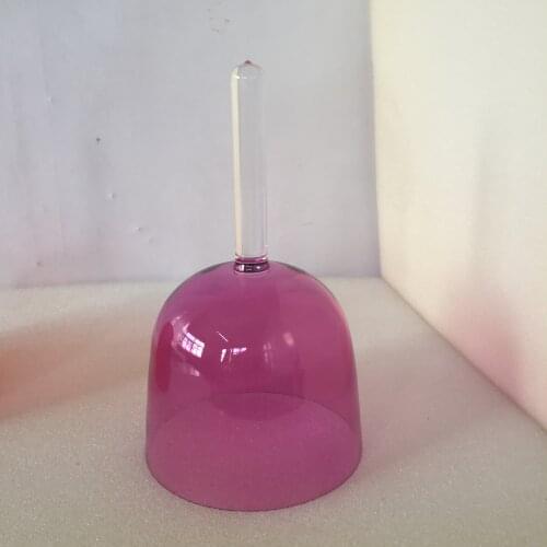 4th octave D note sacral chakra size about 6.25" Crystal singing handle bowl for Meditation