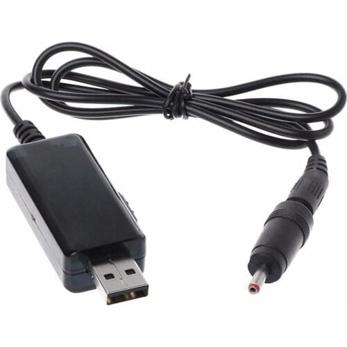 USB To DC Boost Converter Cable 5V to 9V 12V Adjustable Voltage Volt Led Display Transformer DC Power Regulator with Switch Cord