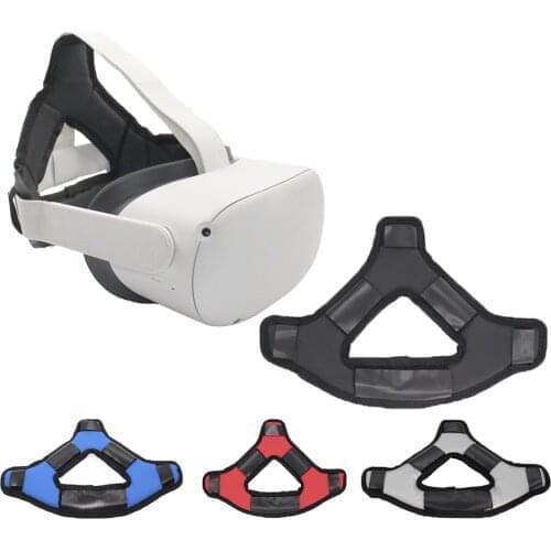 Hot Anti-slip Head VR Strap Pad For Oculus Quest 2 Accessories Oculus Quest 2 Breathable Anti-sweat Pad Soft Cushion Headband