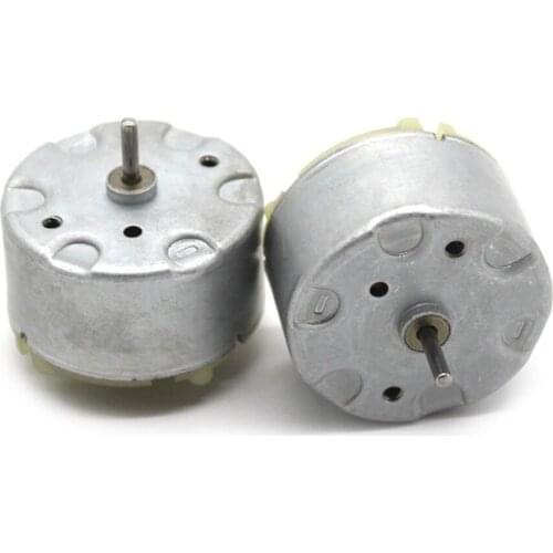 Mini RF-500TB Electric Motor DC 1.5V-6V 7000RPM Precious Metal Brush DIY Toy Car Bubble Machine Accessories Alarm