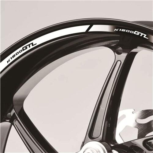 New Motorcycle inner wheel Stickers rim reflective decoration decals car accessories For BMW K1600GTL k1600 gtl k 1600gtl