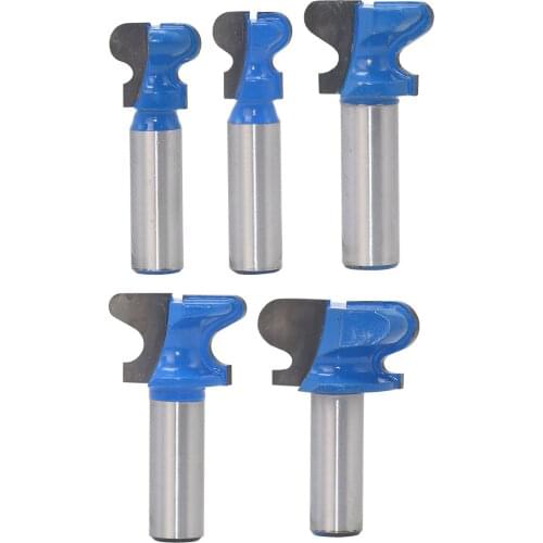 Tideway Professional Grade Arc Nail Cutter Drawer Router Bit Door Handle Slotting Milling Cutter Woodworking Groving CNC Bits