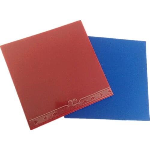 Stuor official 40+ table tennis rubber blue sponge for loop and fast attack new style for racquet game ping pong Red/Black