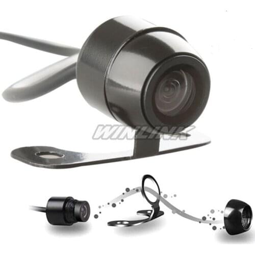 Super Mini Universal Car Rear View Parking Camera HD Color Reverse Backup Drive CMOS Camera 120'' Wide View Angle