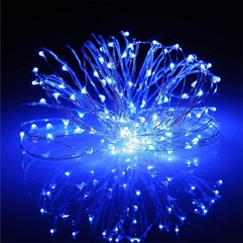 8 Modes LED Solar Panel Fairy String Light Ourdoor Waterproof IP65 For Decorative Holiday Christmas Party Room DIY Garden Light