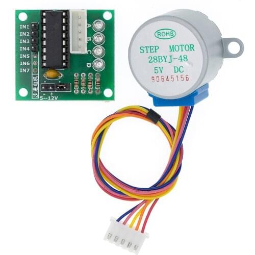28BYJ-48 Step Motor Smart Electronics 5V 4 Phase DC Gear Stepper Motor + ULN2003 Driver Board For arduino DIY Kit
