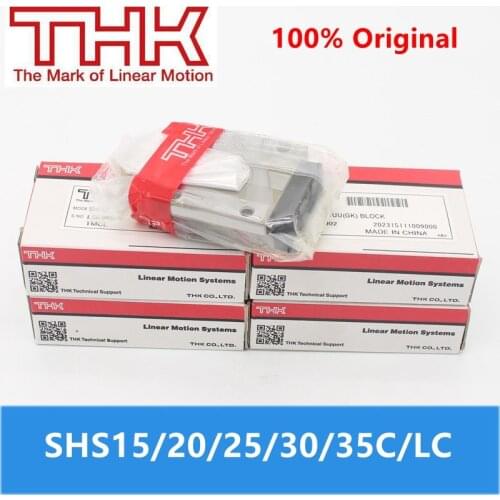 Japan THK linear guide slider block SHS15C SHS20C SHS25C SHS30C SHS15LC SHS20LC SHS25LC SHS30LC 1SS CNC linear rail carriage
