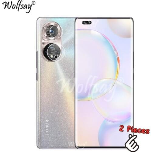 2PCS Nano Camera Glass For Honor 50 Pro Lens Screen Protector For Honor 50 Pro Tempered Glass For Honor 50 Pro Camera Lens 6.72"