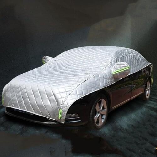 Car clothing sun protection, heat insulation, rain and sun protection in summer, half-cover dust cover, half-cover hail
