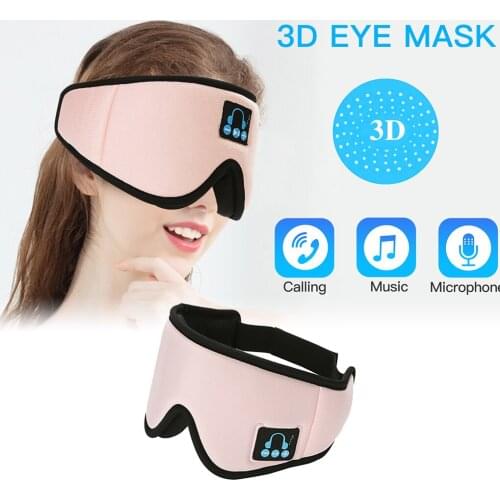 Wireless Bluetooth v5.0 headset Call Music Sleep Artifact Breathable Sleep Eye Mask Headphone for Samsung Xiaomi For huawei