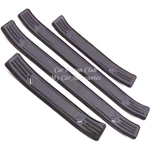 For Toyota RAV4 RAV 4 2019-2021 Stainless Steel Exterior Car Door Sill Pedal Cover Welcome Scuff Plate Guard Trims Accessories