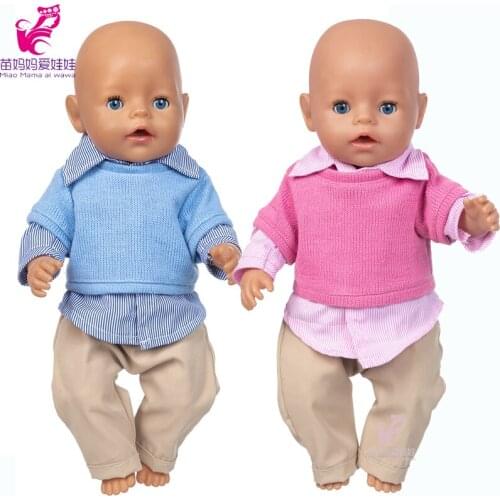 Reborn Baby Doll Clothes Blouse Sweater For 18inch American OG Girl Doll Clothes Shirt Toys Wears
