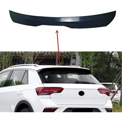 Use For Volkswagen T-roc 2018-2020 Roof Spoiler Factory Style Rear Wing Sport Accessories Body Kit