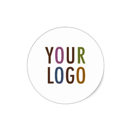 3cm Round Stickers Custom Product Label with Logo