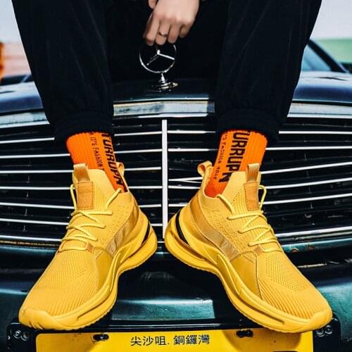 Breathable Mesh Mens Casual Shoes Lightweight New Arrival Men Sneakers 2021 Outdoor Man Sports Footwear Non-Slip Jogging 45 46