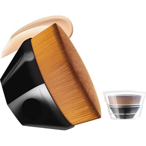 Petal-Shaped Foundation Brush, Make Up Brushes for Mixed Liquid Cream Flawless Powder Cosmetics Multifunctional Makeup Brush