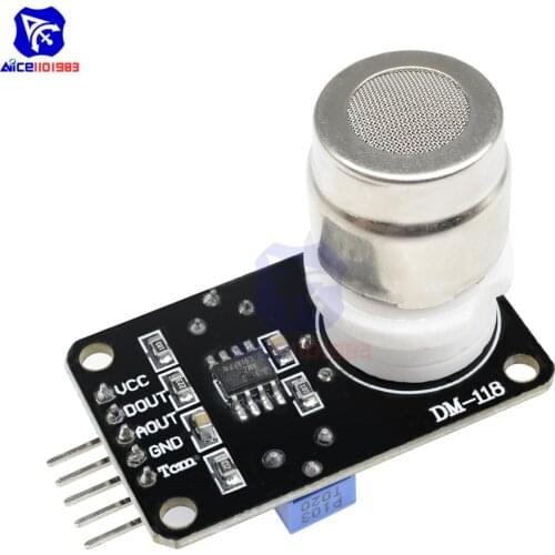 Diymore MG811 CO2 Carbon Dioxide Gas Detection Sensor Module Detector with Analog Signal Output CO2 Sensor Board