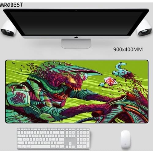 MRGBEST Large Gaming Mouse Pad Soft Nature Rubber Mause Pads with COGO Popular Pattern Desk Mats Game Accesroies for Game Player