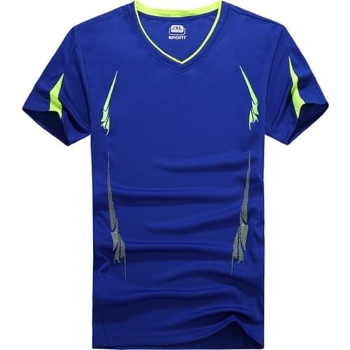 Summer New T Shirt Men Short Sleeves Casual V neck short t shirt men Quick Dry Sport Plus Size T Shirt M - 7XL 8XL 9XL
