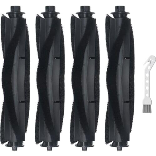 5 Pcs Replaceable Side Brush Filter Roll Brush Accessories Set Parts for S9 Vacuum Cleaner Sweeper Replace for Home