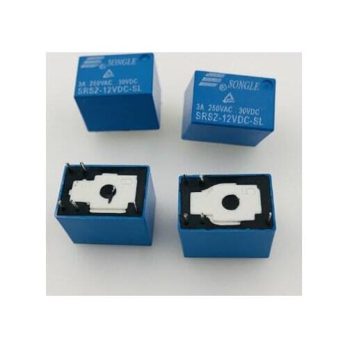 NEW 12V relay SRSZ-12VDC-SL SRSZ-12VDC-SL-12VDC SRSZ12VDCSL 12V 12VDC DC12V 3A 250VAC 5PIN