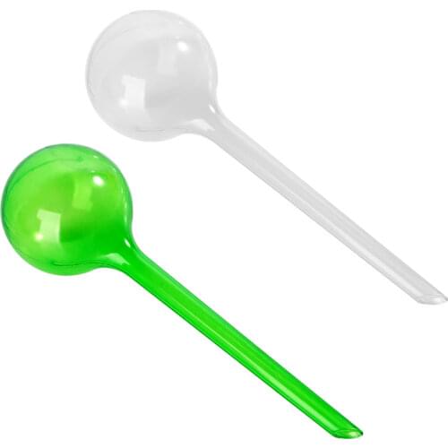 Garden House Waterer Water Cans Auto Drip Irrigation Ball Watering Device Imitation Glass Flower Water Dropper