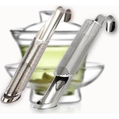 304 Stainless Steel Tea Leaf Strainer Infuser Tea Pipe Filter Sticks SN1262
