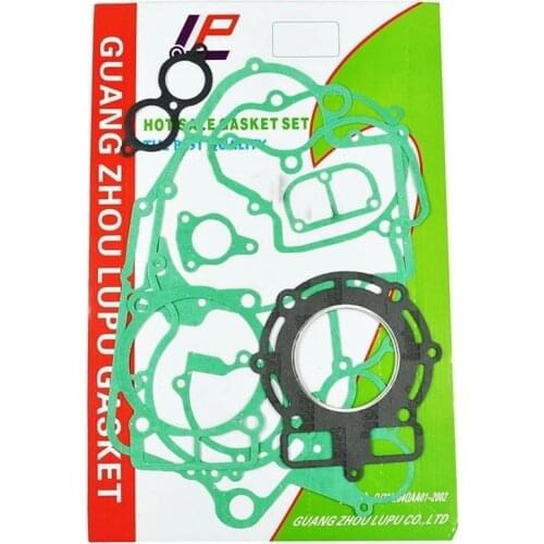 For 400 SX MXC 400 450 EXC Motorcycle Engine Cylinder Top End Crankcase Stator Clutch Cover Exhaust Seals Set