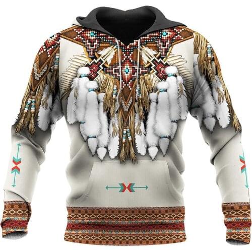 Vintage Native Patterns 3D All Over Printed Jacket Men and Women Harajuku Hoody Pullover Tracksuit Casual Streetwear Sweatshirts