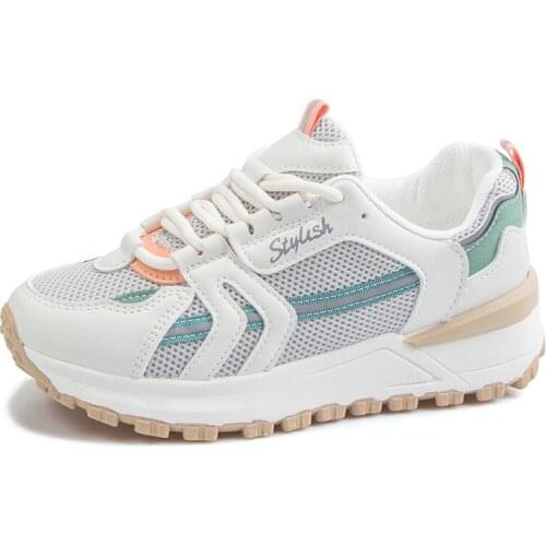 YSHUNIJ Spring 2021 New Gump Shoes Women Ins Tide Breathable Joker Running Shoes Leisure Student Sports Shoes