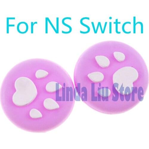 1pc Pattern Anti-Slip Thumb Stick Cap For Nintend Switch NS Lite Rocker cap silicone Joysticks Controller For NS Switch Lite