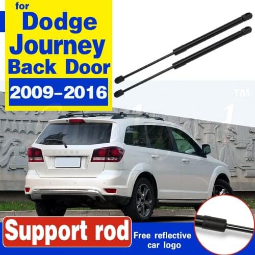 2Pcs Tailgate Trunk Boot Gas Struts Support Spring For Dodge Journey Fiat Freemont 2009 - 2016 2015 Tailgate Support rod Bracket