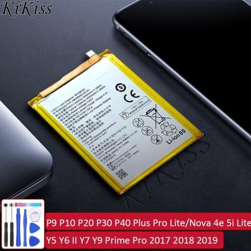 Phone Battery For Huawei P10 P20 P30 Plus Pro Lite Y6 Y6 II Y7 Y9 Prime Pro 2017 2018 Nova 3 4 4e 5i Lite Smart Batteries