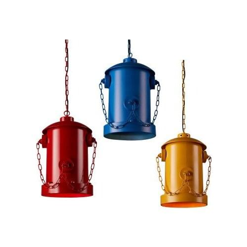 Loft personality iron industry wind restaurant lamp Cafe living room bar aisle fire hydrant pillar Chandelier