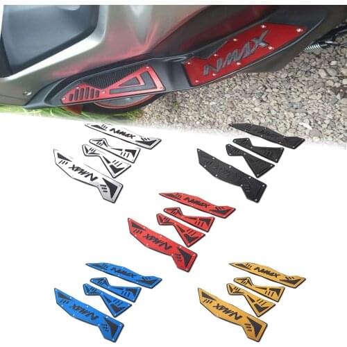 For Yamaha NMAX155 N-MAX 155 2015-2020 2019 2018 2017 2016 Motorcycle Footboard Steps Moto Foot NMAX Footrest Pegs Plate Pads