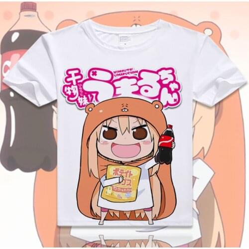 Himouto! Umaru-chan T-shirt Cute Anime Comfortable breathe freely T Shirt Fashion Men Women Tops Doma Umaru Cosplay Tees